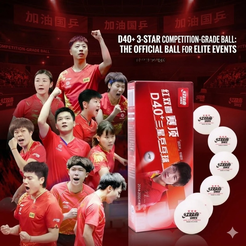 Ping Pong Ball Set - original DHS Seamed Table Tennis Balls