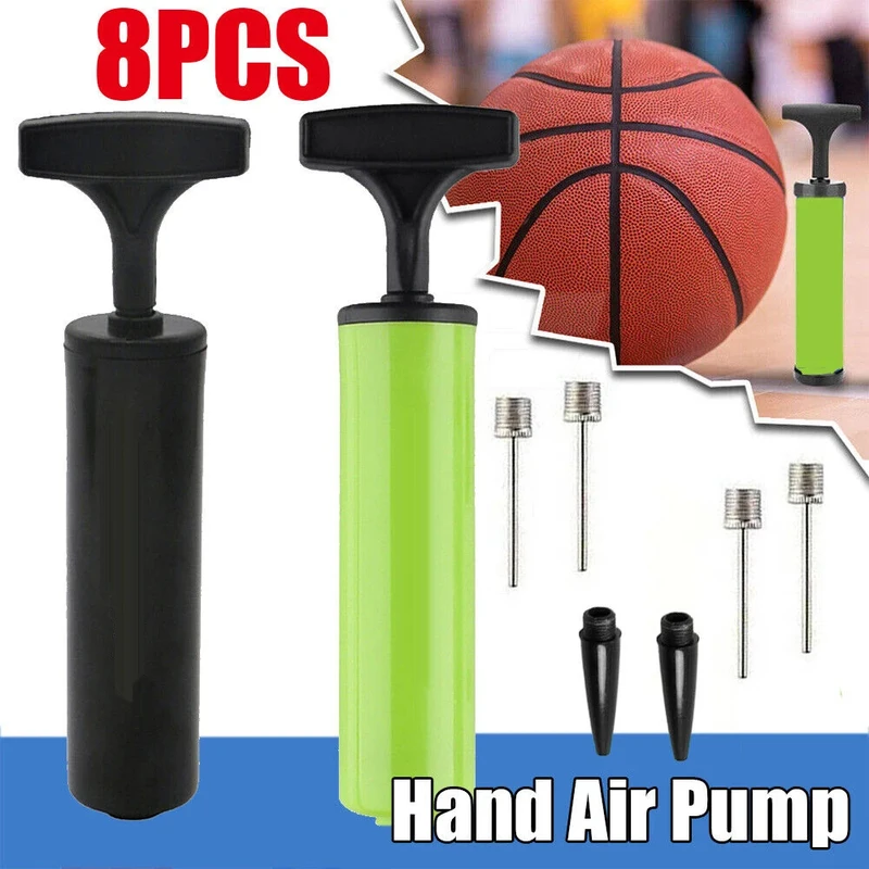 8Pcs Portable Ball Pump Set Fl - Basketball Pump Needle 评论和价格