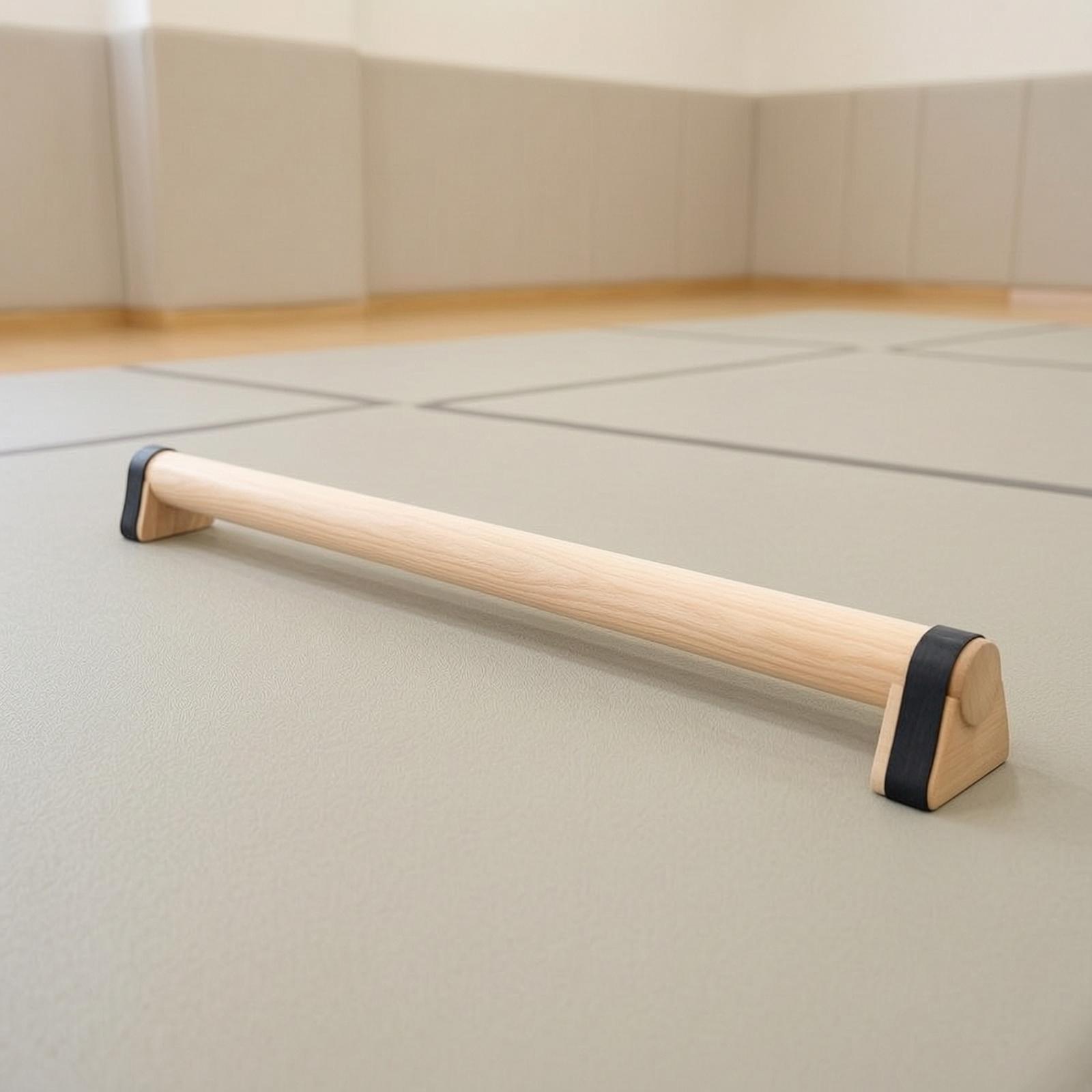 Wooden Balance Beam Cylindrica - Gymnastics Beam Floor 评论和价格