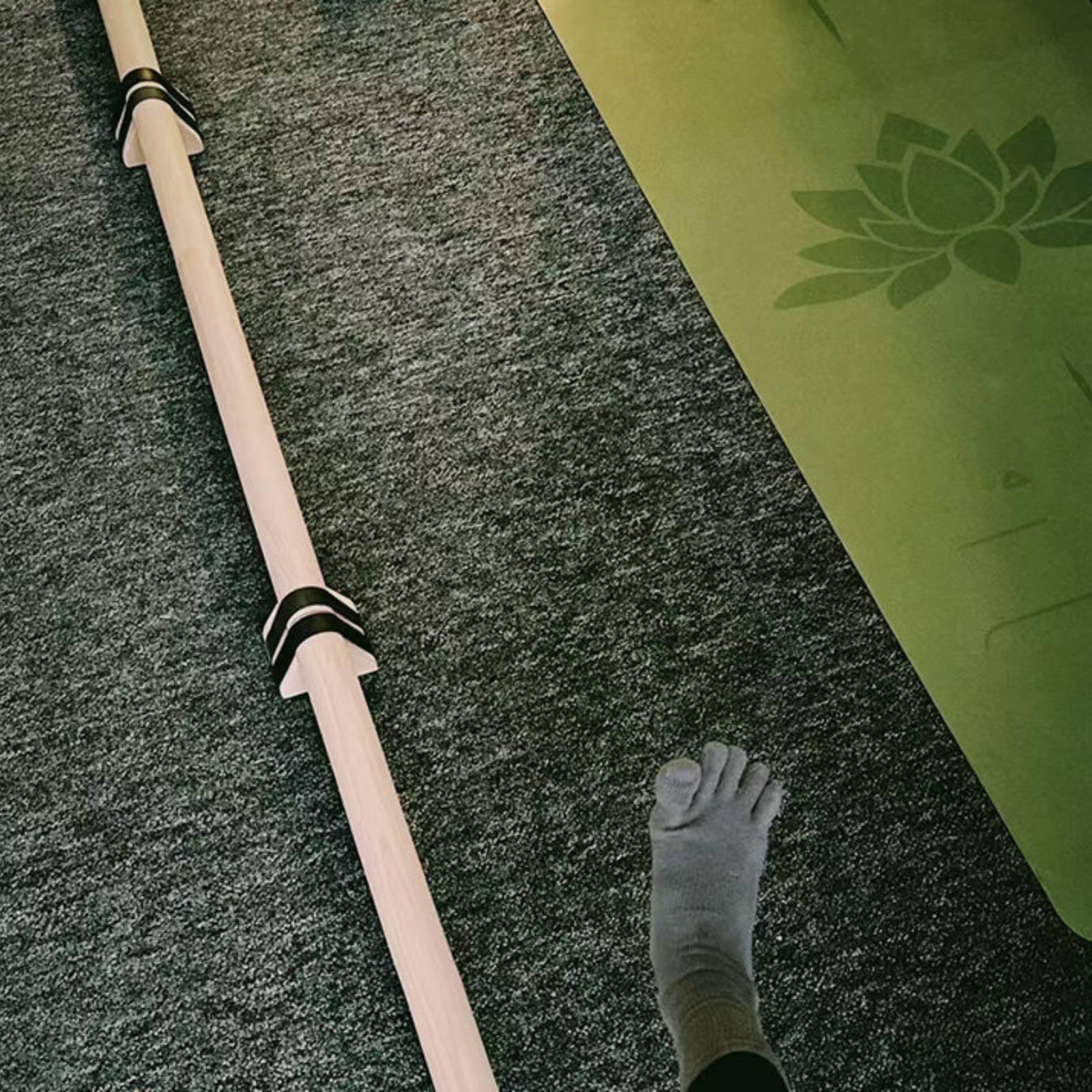 Wooden Balance Beam Cylindrica - Gymnastics Beam Floor 评论和价格
