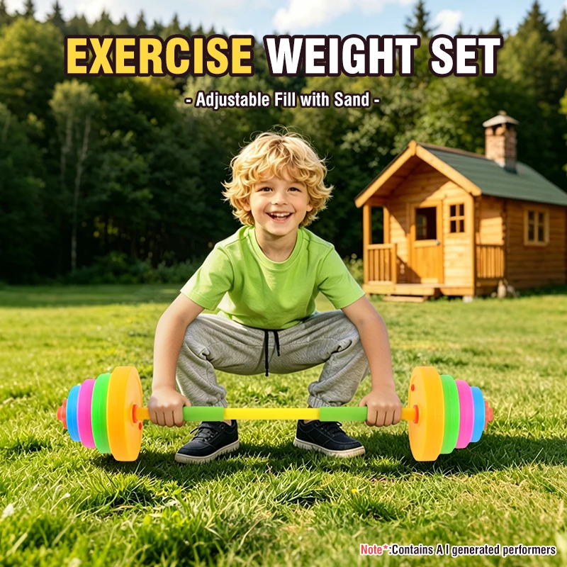 Adjustable Kids Dumbbell Barbe - Sports Equipment Names 评论和价格